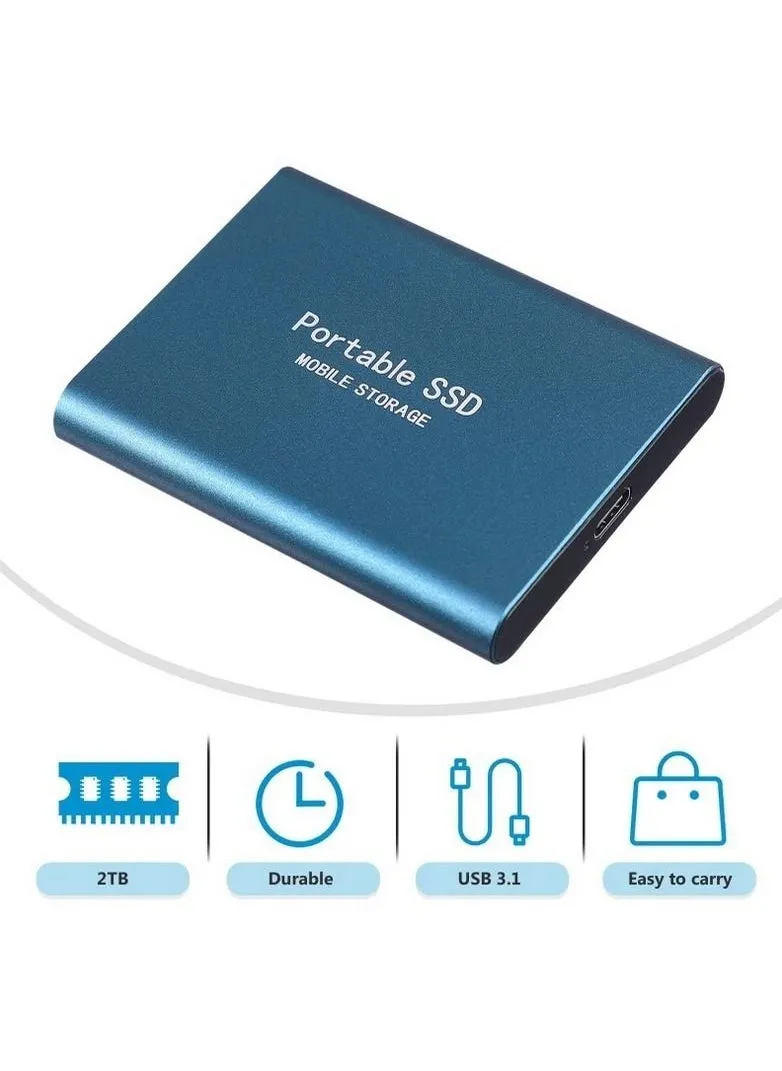 High Speed External Hard Disk With Type-C USB 3.1 Interface Highly Efficient Portable Hard Disk 25TB-2