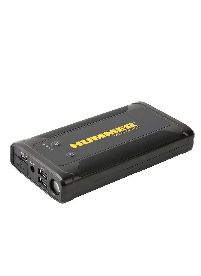 Hummer H3T باور بانك متعدد الوظائف مع شاحن لاسلكي ومنفذ USB-A إلى USB-C ومصباح عمل - 2960 واط-1