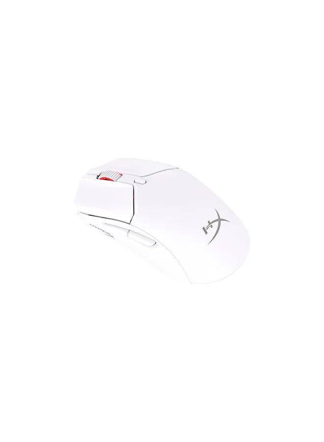 HyperX Pulsefire Haste 2 Mini - ماوس ألعاب لاسلكي للكمبيوتر الشخصي، صغير الحجم، خفيف الوزن، بلوتوث 2.4 جيجا هرتز، أبيض-1