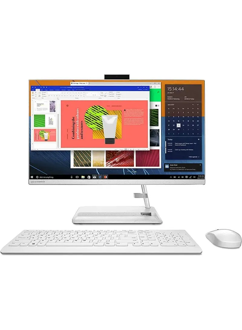 جهاز IdeaCentre AIO 3 بشاشة FHD مقاس 23.8 بوصة ومعالج Core i7-1260P وذاكرة وصول عشوائي سعة 16 جيجابايت ومحرك أقراص SSD سعة 512 جيجابايت وبطاقة رسومات NVIDIA GeForce MX550 سعة 2 جيجابايت ونظام تشغيل Windows 11-1