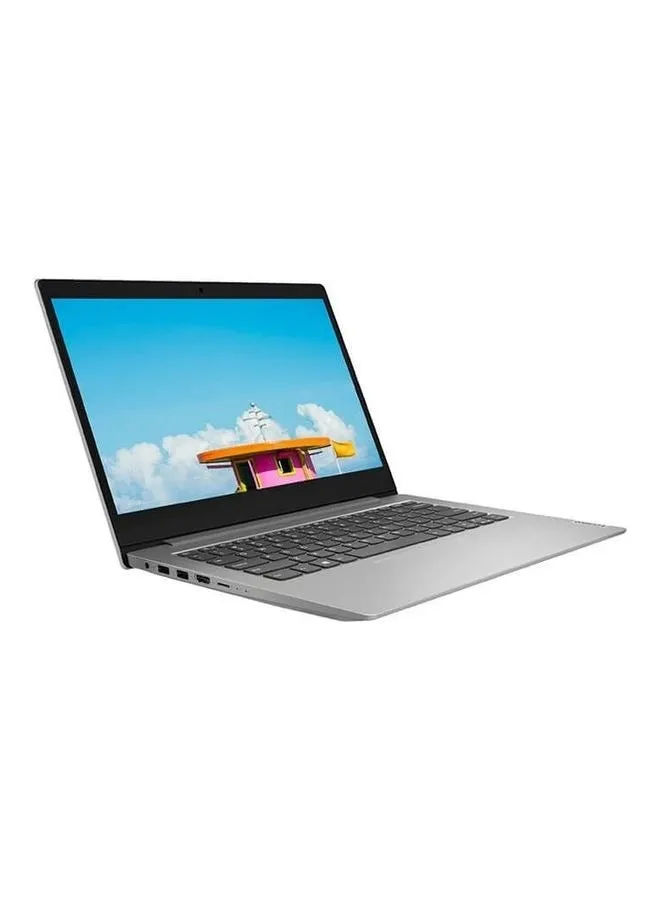 كمبيوتر محمول Ideapad 1 14ADA05 بشاشة FHD مقاس 14 بوصة، ومعالج AMD Athlon Silver 3050U، وذاكرة وصول عشوائي 4 جيجابايت، وسعة تخزين SSD 128 جيجابايت، ونظام التشغيل Windows 10 Pro، وبطاقة رسومات AMD Radeon، باللون الإنجليزية/العربية رمادي-1