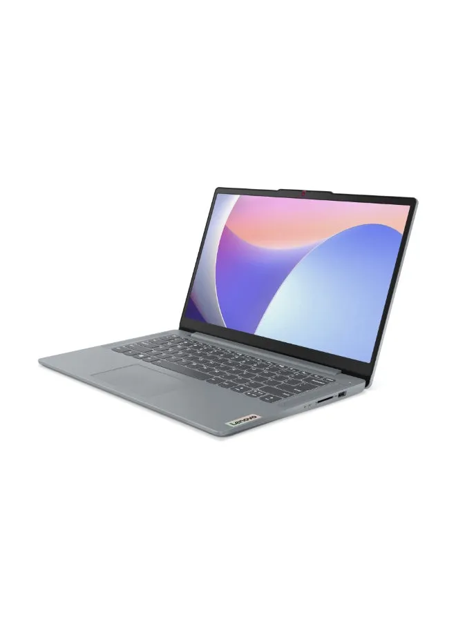 Ideapad Slim 3 Laptop With 14-Inch Display, Intel Core i3-N305 Processor/8GB RAM/512GB SSD/Intel UHD Graphics/Windows 11 Home English/Arabic Artic Grey-2