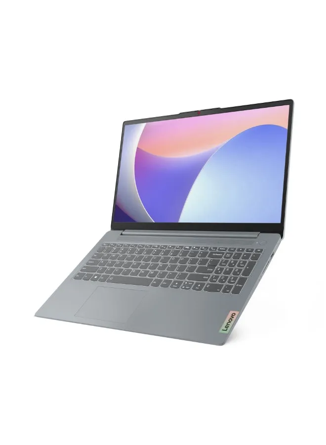 IdeaPad Slim 315IAH8 Laptop With 15.6-Inch Display, Core i5-12450H Processor/8GB RAM/512GB SSD/Intel UHD Graphics/Windows 11 Home English/Arabic Arctic Grey-2