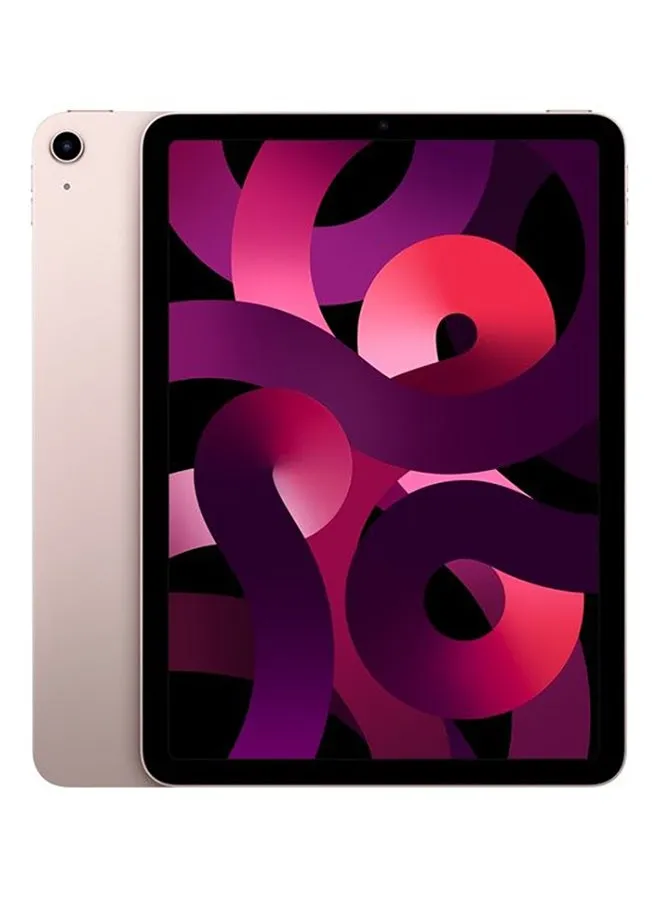 iPad Air 2022 (الجيل الخامس) مقاس 10.9 بوصة وسعة 256 جيجابايت ويدعم تقنية 5G وردي - إصدار الشرق الأوسط-1