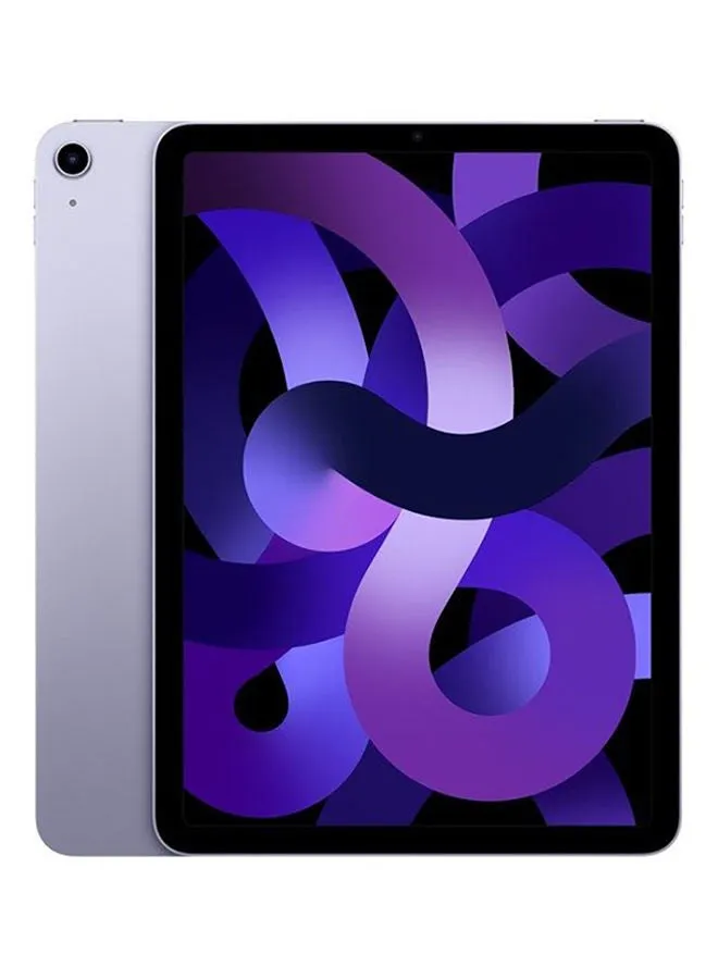 iPad Air 2022 (الجيل الخامس) مقاس 10.9 بوصات وسعة 256 غيغابايت بتقنية Wi-Fi باللون الأرجواني - الإصدار العالمي-1