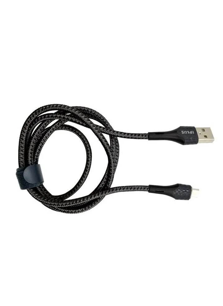 iPlus Micro USB Cable 20W كابل شحن سريع كابل بيانات للشحن والمزامنة مع ضوء التنفس ip-L122-2