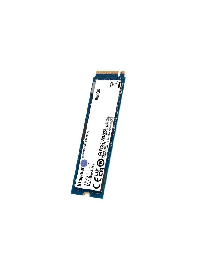 كينغستون NV2 500 جيجابايت PCIe 4.0 x4 NVMe SSD-2