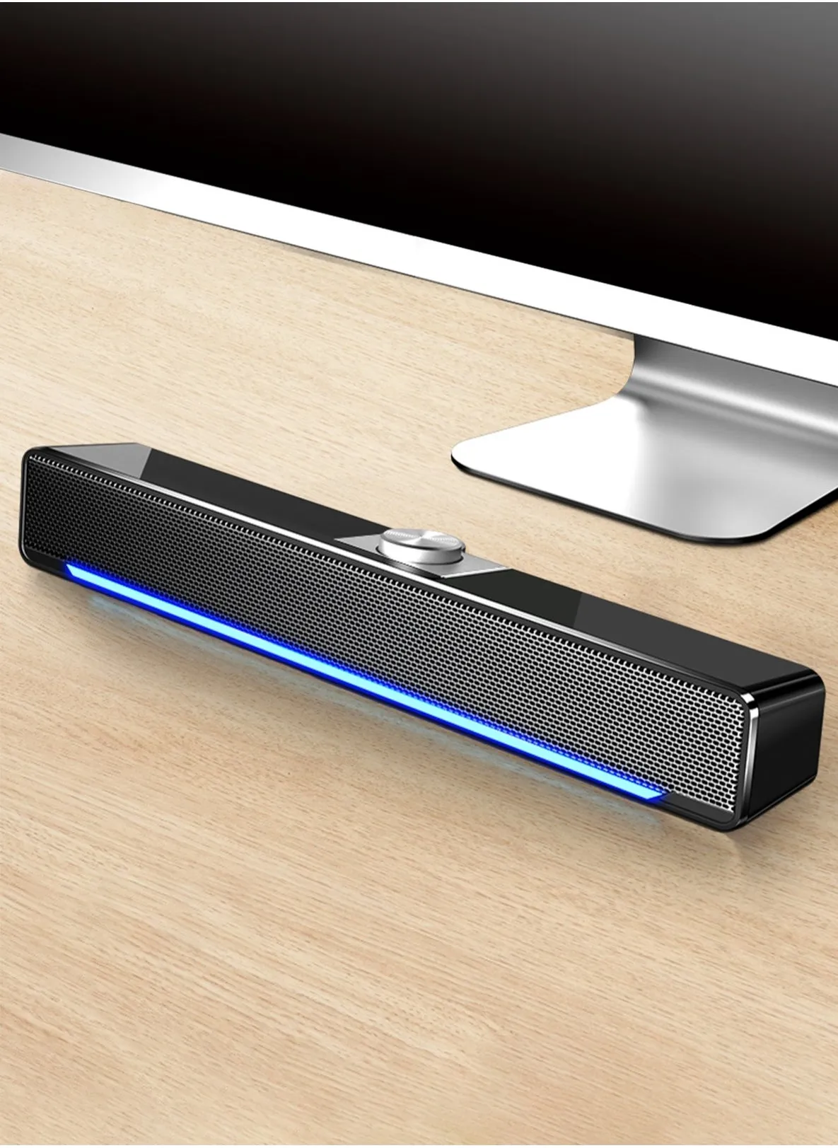 LED TV Sound Bar AUX Wired USB Speaker Home Theater System Surround SoundBar for TV PC Computer Speakers-1