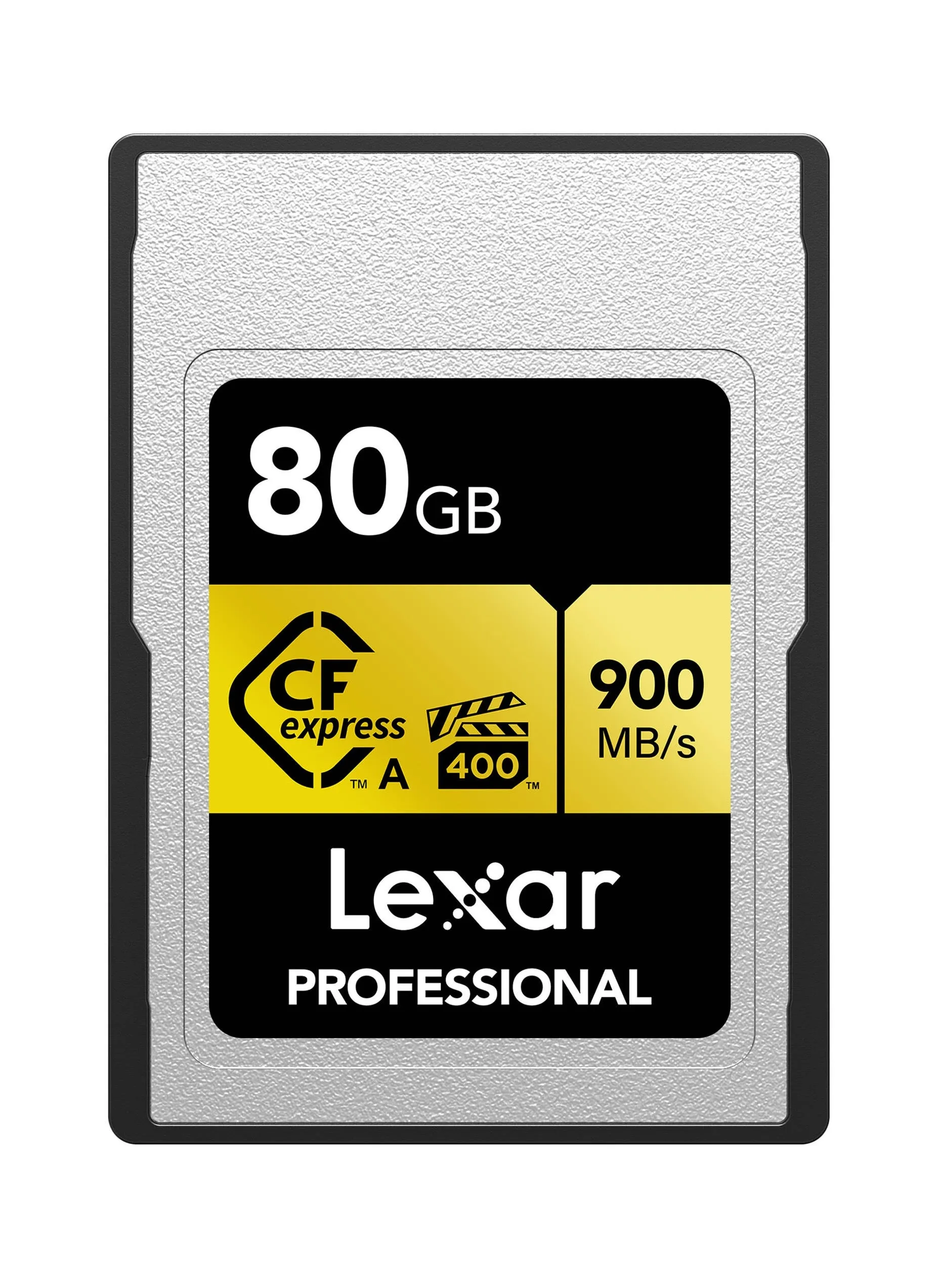 Lexar 80GB Professional CFexpress Type A Card GOLD SeriesLexar 320GB Professional CFexpress Type A Card GOLD Series - ضمان 10 سنوات - الموزع الرسمي 80 جيجابايت-2