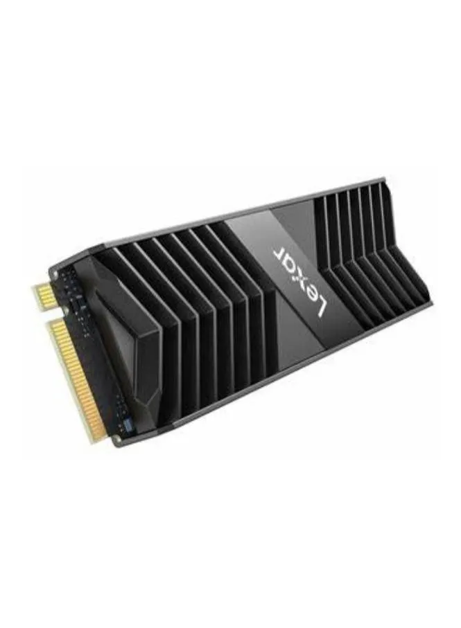 Lexar Professional 2 تيرابايت NM800 PRO مع Heatsink M.2 2280 PCIe Gen4x4 NVMe SSD، سرعات قراءة تصل إلى 7500 ميجابايت/ثانية، للاعبين والمبدعين (LNM800P002T-RN8NG) محرك أقراص الحالة الصلبة-2