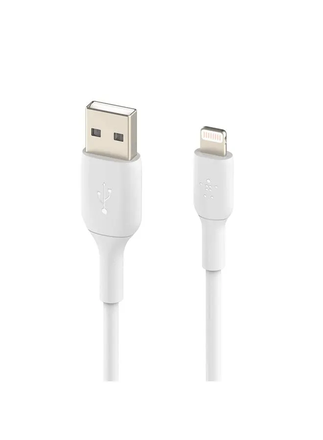 Lightning to USB Charge and Sync Cable for iPhone, iPad, Air Pods, 3.3 feet (1 meters) White-2