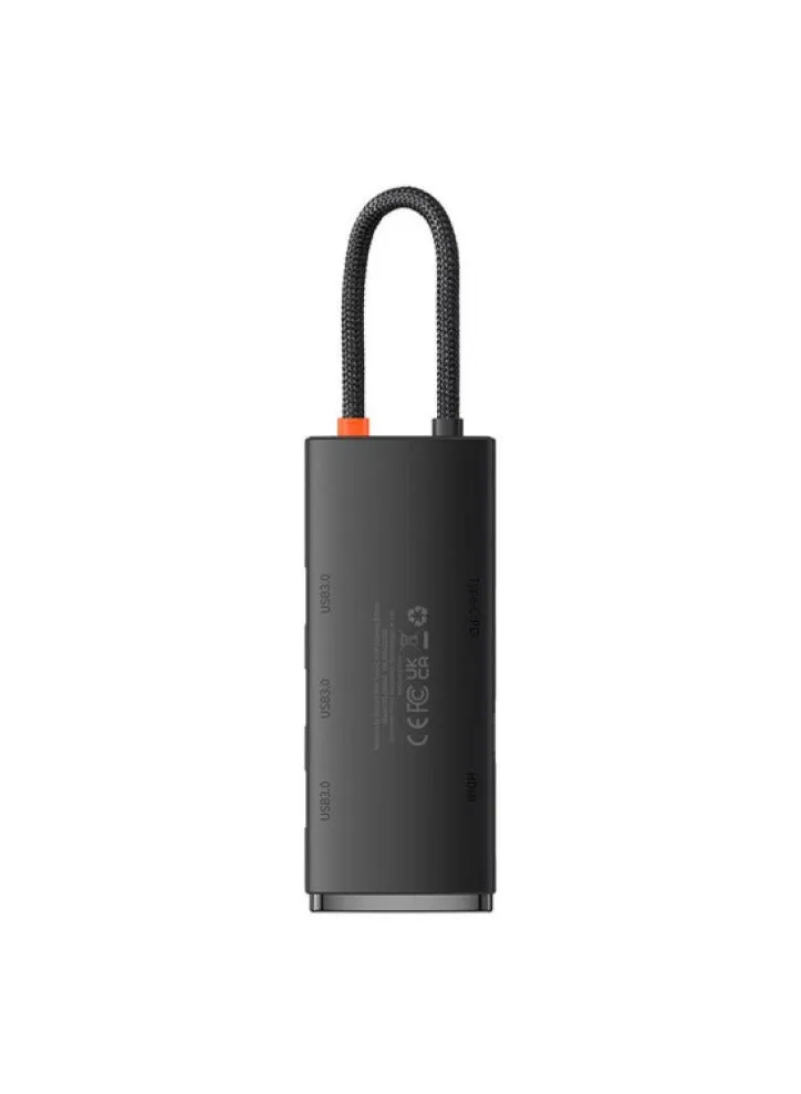 محطة إرساء محورية من سلسلة Lite ذات 5 منافذ من النوع C (من النوع C إلى HDMI+Usb3.0*3+Pd)-2