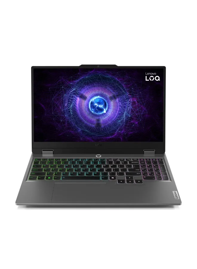 كمبيوتر محمول LOQ 3 15IAX9 بشاشة FHD مقاس 15.6 بوصة ومعالج Core i5-12450HX وذاكرة وصول عشوائي 12 جيجابايت ومحرك أقراص SSD سعة 512 جيجابايت وبطاقة رسوميات Nvidia Geforce RTX 3050 سعة 6 جيجابايت ونظام تشغيل Windows 11-1