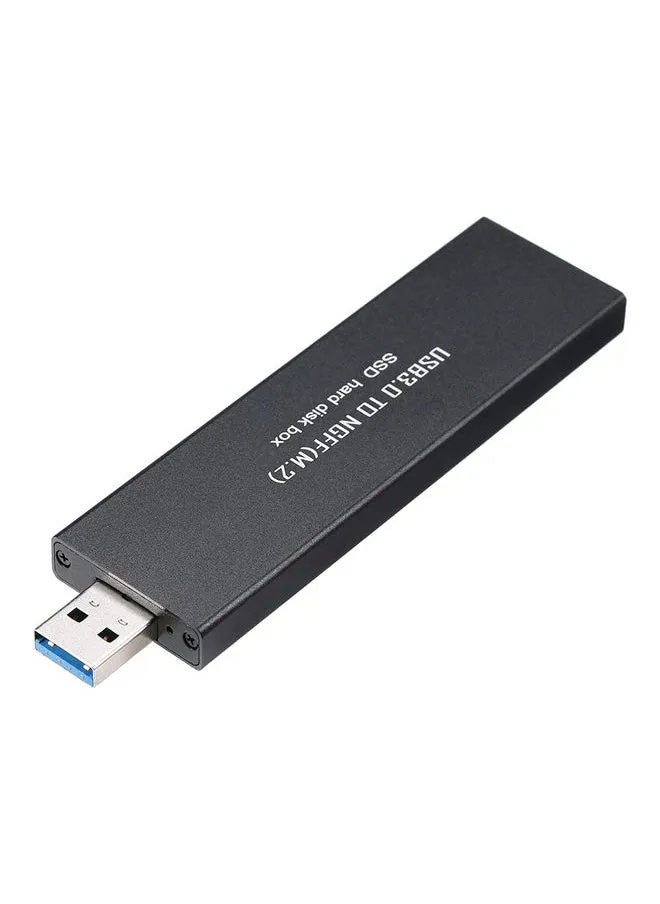 M.2 SATA To USB3.0 Adapter Card B-Key Hard Drive Disk Multicolour-1