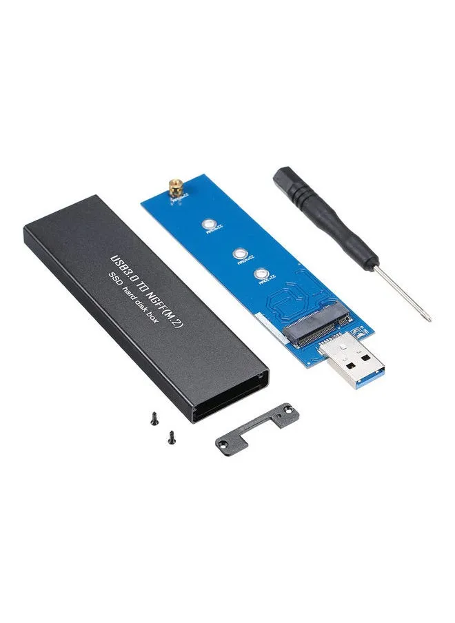 M.2 SATA To USB3.0 Adapter Card B-Key Hard Drive Disk Multicolour-2