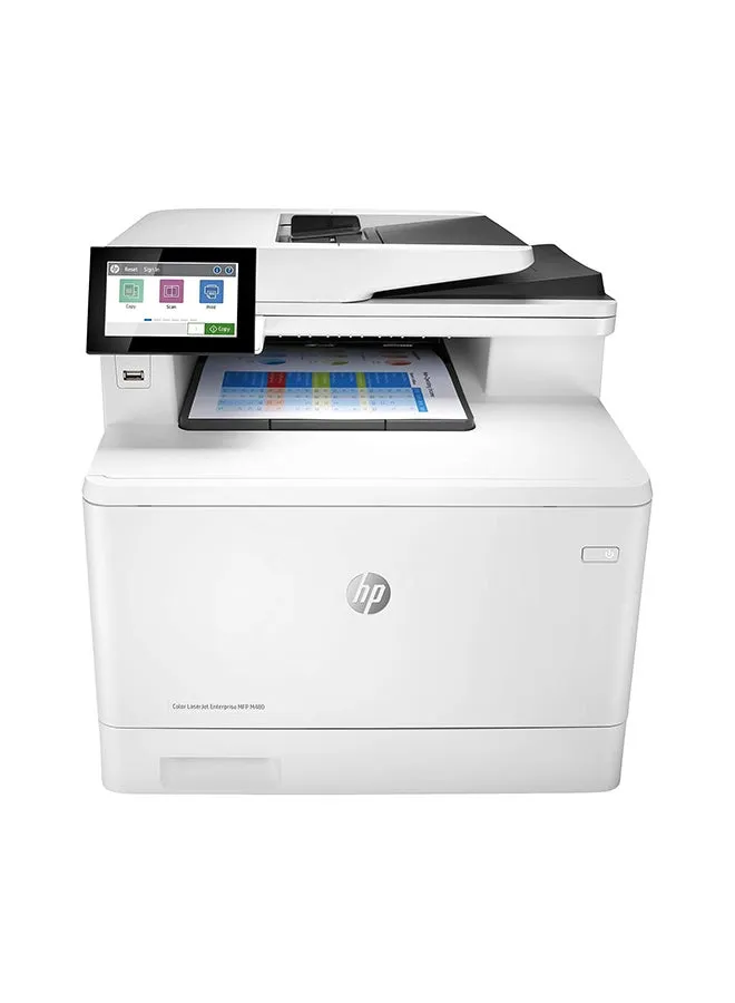 لون LaserJet Enterprise M480f MFP أبيض-1