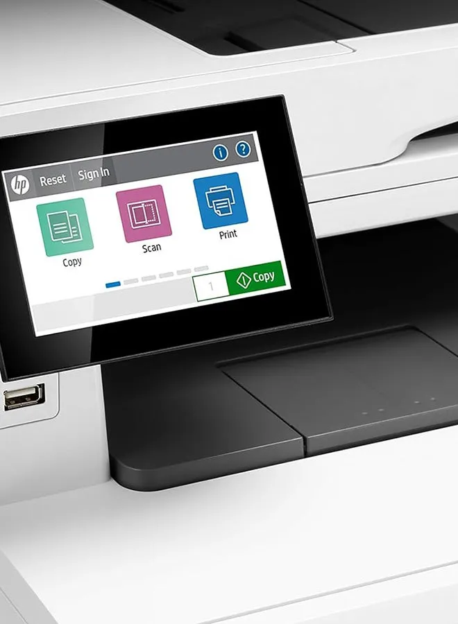 لون LaserJet Enterprise M480f MFP أبيض-2