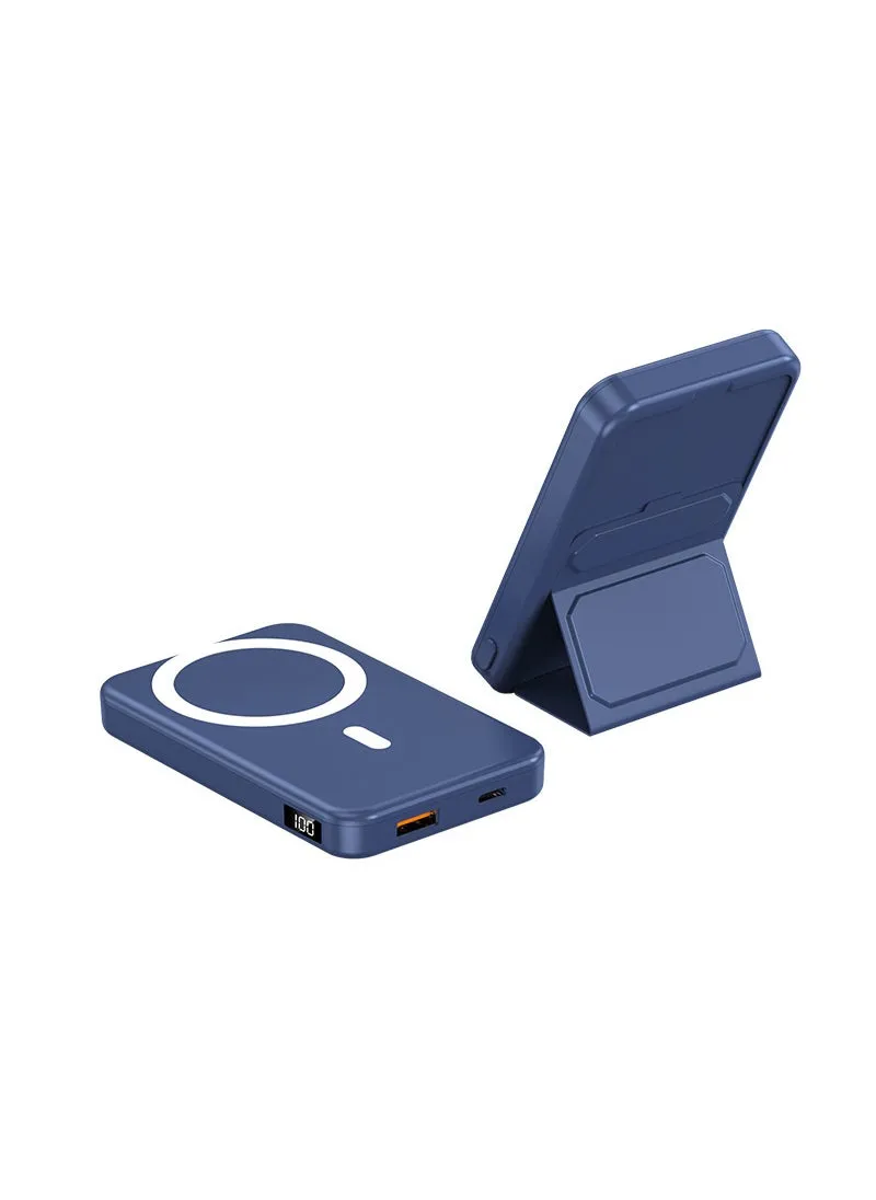 Magsafe Magnetic 10000mAh Wireless Power Bank with Stand Navy Blue 22.5W10000-1