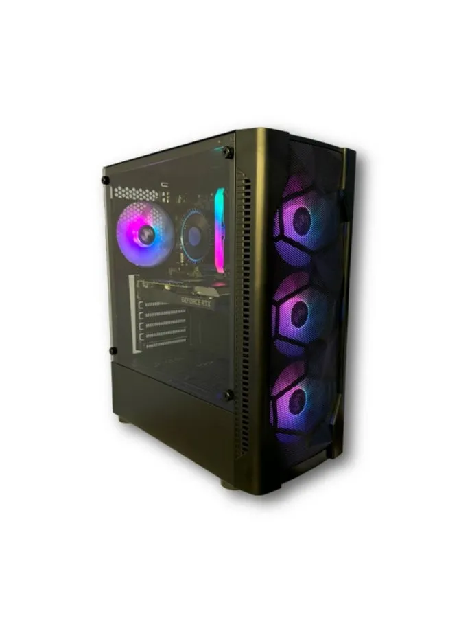 MI Excite Gaming PC ECO Core i5 14400F CPU RTX 4060 GPU DDR4 H610 MB DDR4 16GB RAM 1000GB SSD M.2  600w PSU  Black-1