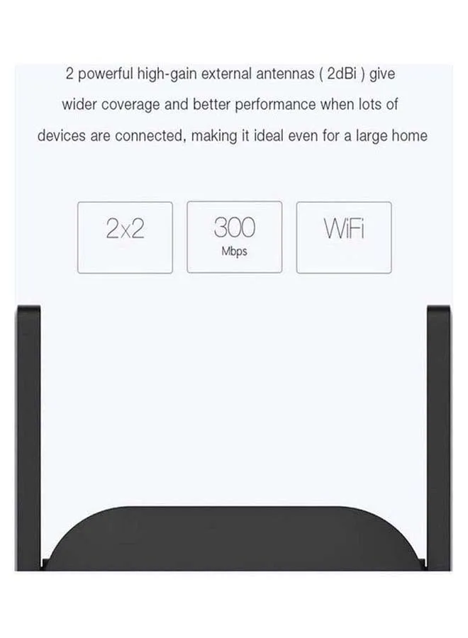 مكرر إشارة واي فاي مي برو موسع نطاق الواي فاي أسود-2