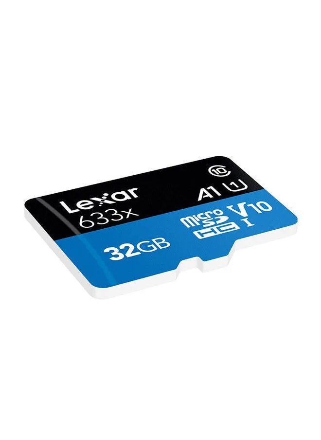 Micro SD HC Class10 Memory Card With Adapter Blue/Black-2