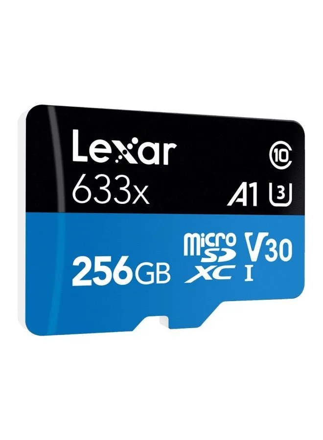 بطاقة ذاكرة ميكرو SDXC طراز 1 633X من الفئة 10 256 GB-2