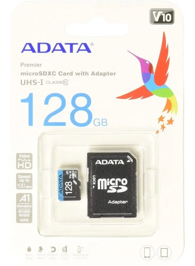 بطاقة ميكروSD سعة 128 جيجابايت 128.0 GB-1