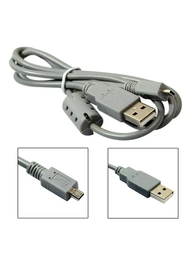 كيبل بيانات USB صغير 5Pin إلى USB 2.0 ذكر للقرص الصلب والكاميرا والهاتف, وحدة تحكم بلاي ستيشن 3 بطول 10 متر-1