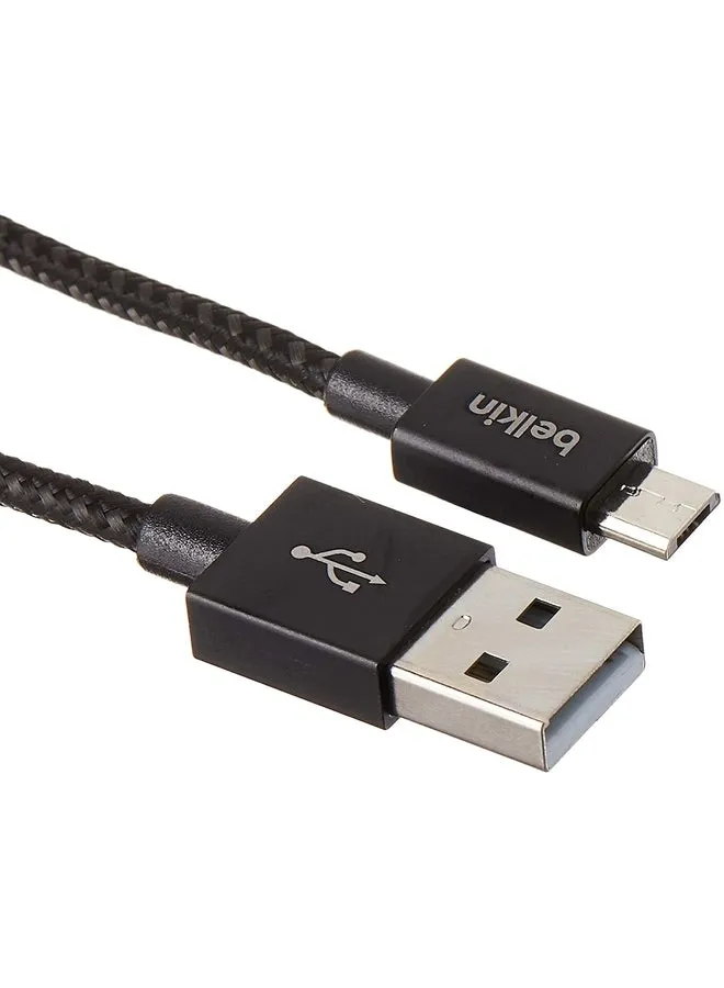 كابل ميكسيت أب من منفذ Lightning إلى منفذ USB أسود-1