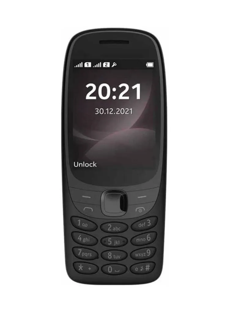 موبايل 6310 اسود 4G ثنائي الشريحة-2