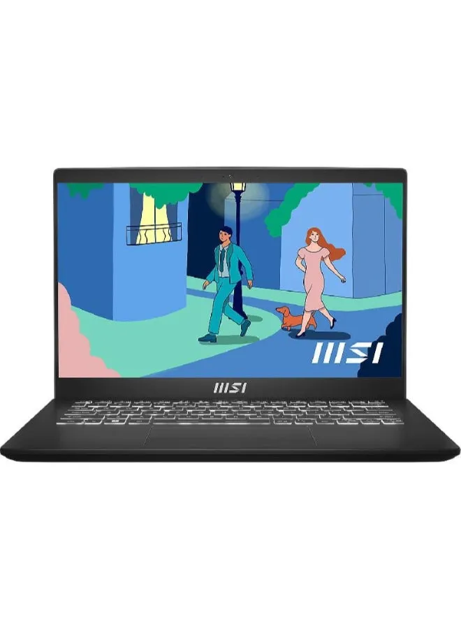 كمبيوتر محمول Modern 14 بشاشة 14 بوصة، ومعالج Intel Core i5 1235U/ وذاكرة وصول عشوائي 8 جيجابايت/ ومحرك أقراص SSD سعة 512 جيجابايت/ وبطاقة رسومات Intel Iris Xe/ ونظام تشغيل Windows 11-2