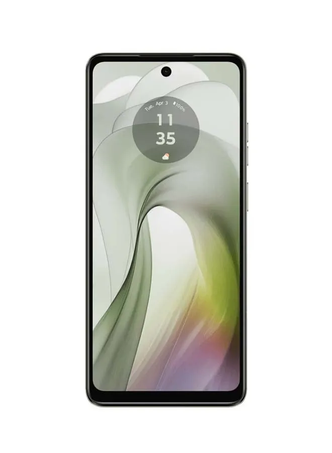 هاتف Moto e14 ثنائي الشريحة باللون الأخضر الباستيل وذاكرة الوصول العشوائي (RAM) سعة 2 جيجابايت وذاكرة تخزين داخلية 64 جيجابايت ويدعم تقنية 4G LTE - إصدار الشرق الأوسط-2