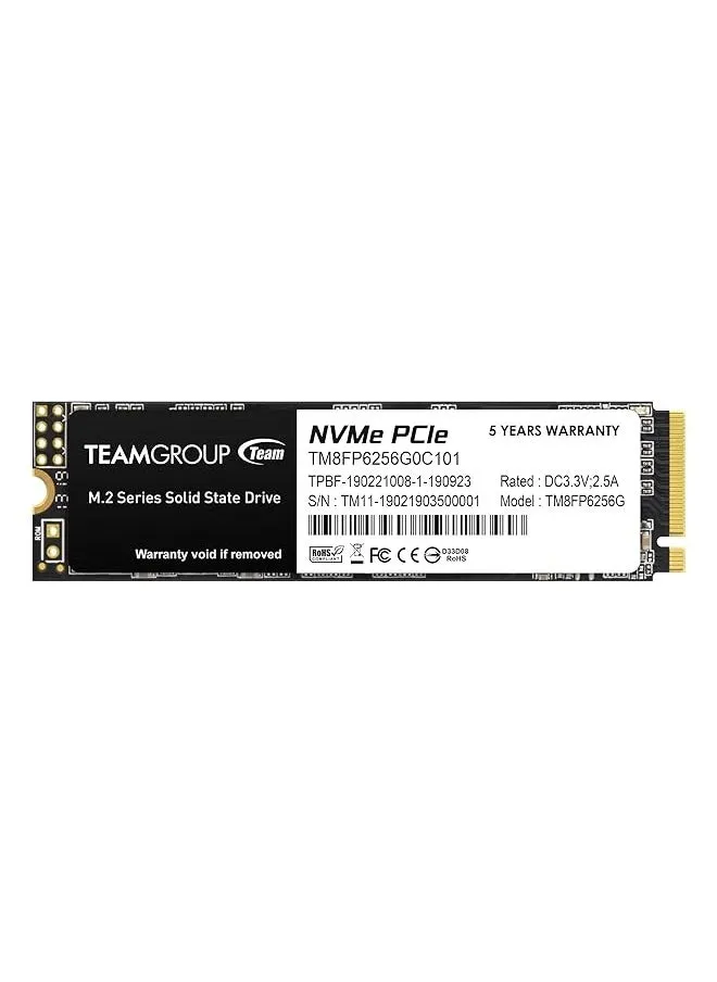 Mp33 256Gb 3D Nand Nvme Pcie M.2 Ssd Tm8Fp6256G0C101-1