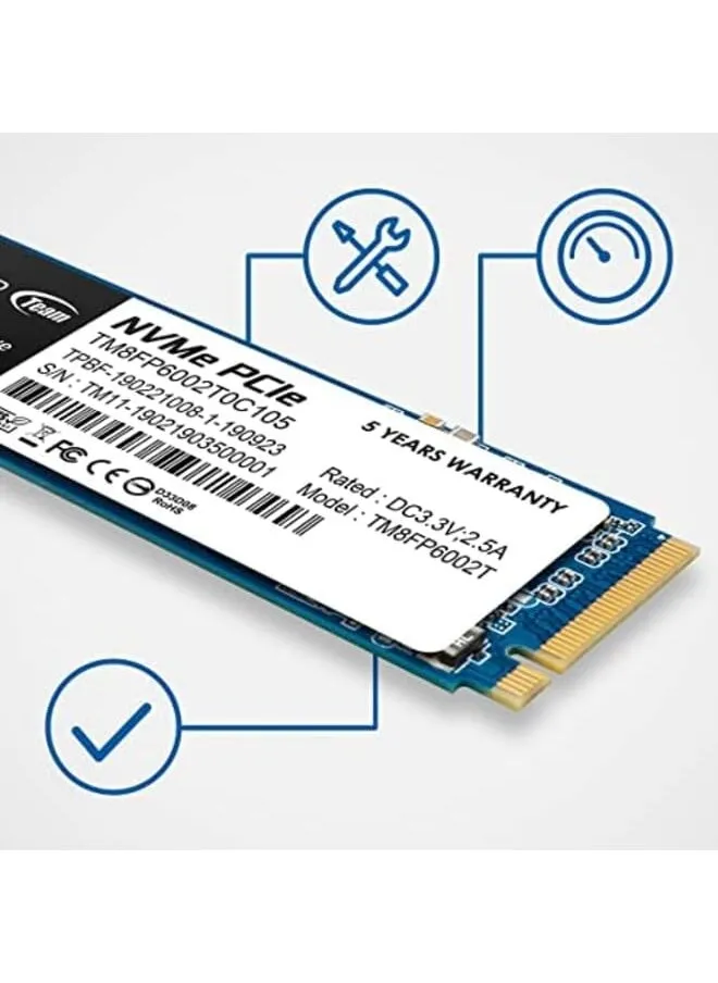 Mp33 256Gb 3D Nand Nvme Pcie M.2 Ssd Tm8Fp6256G0C101-2