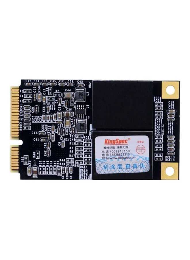 محرك أقراص SSD MSATA صغير،  بمنفذ PCI-E MLC . أسود / ذهبي / فضي-1