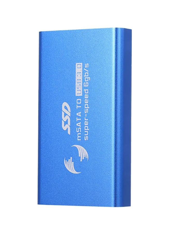 محول خارجي لمحرك أقراص SSD من mSATA إلى USB3.0 أزرق-2