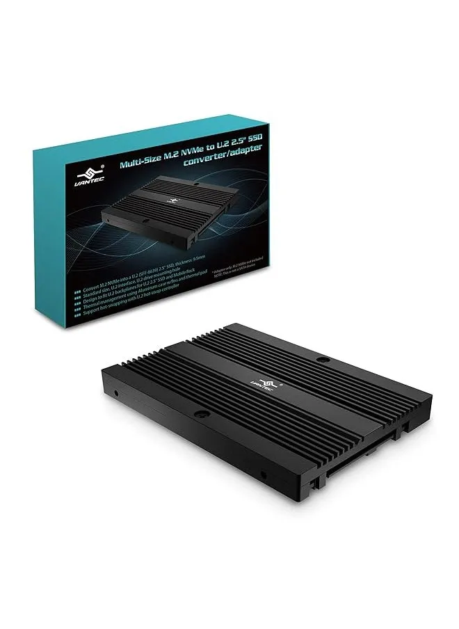 Multi Size M.2 Nvme To U.2 Sff 8639 2.5 Ssd Adapter Mrk Nvm2U2 Bk Convert M.2 Nvme Into U.2 Not For Sata Black-1