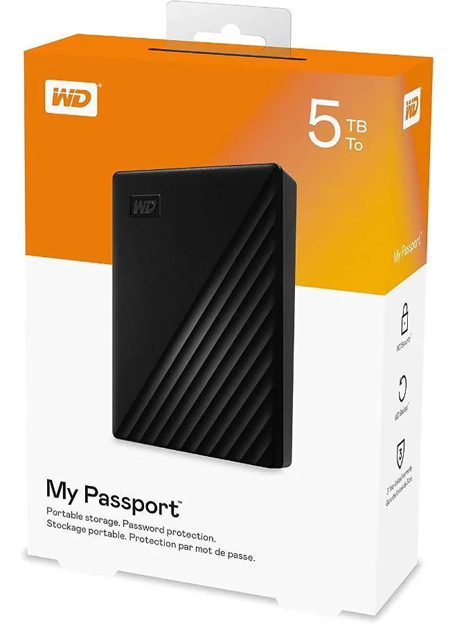 محرك أقراص صلبة خارجي ماي باسبورت محمول بمنفذ USB 3.0 5.0 TB-2