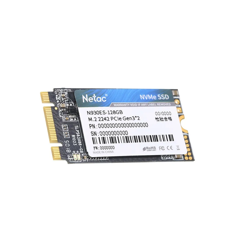 فلاش درايف NAND طراز N930ES NVMe M.2 2242 بمنفذ PCIe ثلاثي الأبعاد MLC/TLC 128.0 GB-1