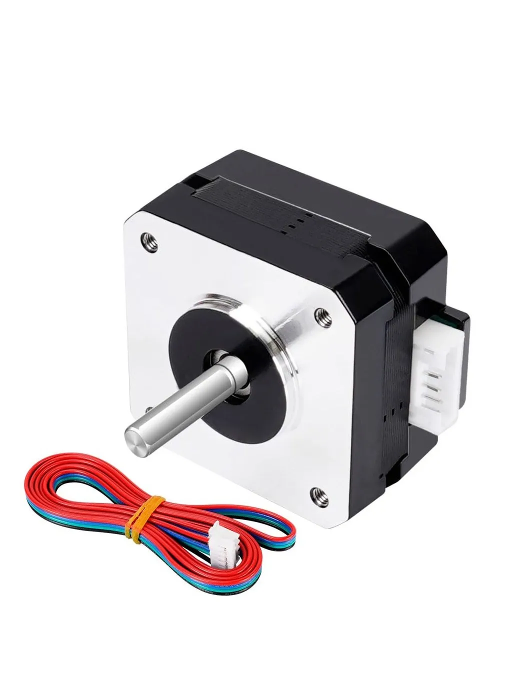 Nema 17 Bipolar Stepper Motor 42 with 4-Wire Leads and 1m Cable (1 Pack, 23mm) for Precision Motion Control Applications-1