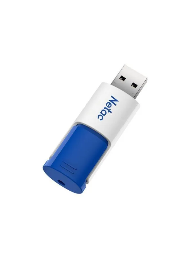 فلاشة Netac U182 USB3.0 باللون الأزرق، سعة 128 جيجابايت-1