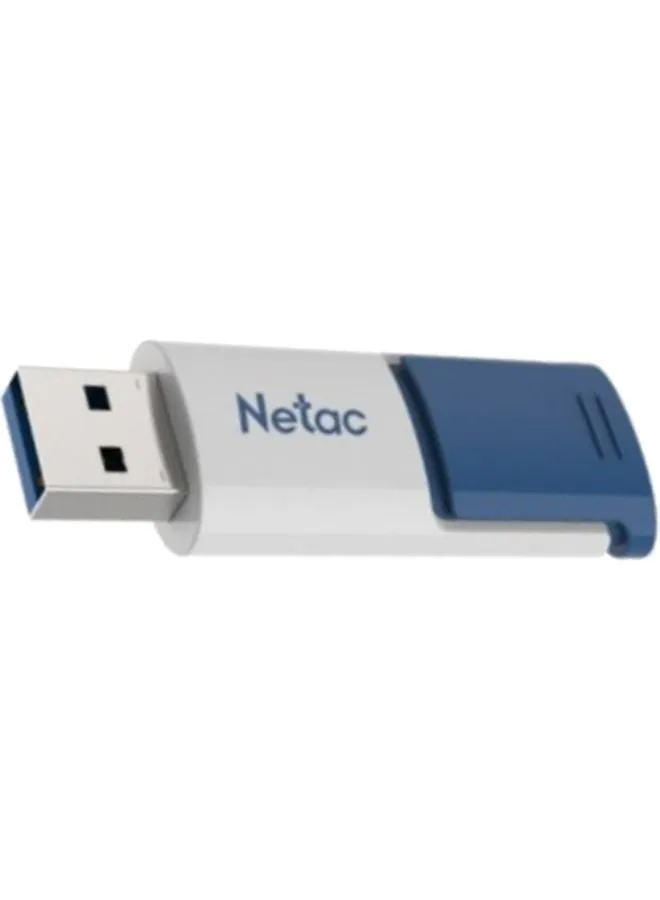 فلاشة Netac U182 USB3.0 باللون الأزرق، سعة 128 جيجابايت-2