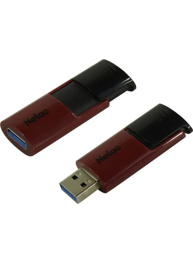 محرك فلاش Netac U182 USB3.0 أحمر 128 جيجابايت، أحمر 128 جيجابايت-2