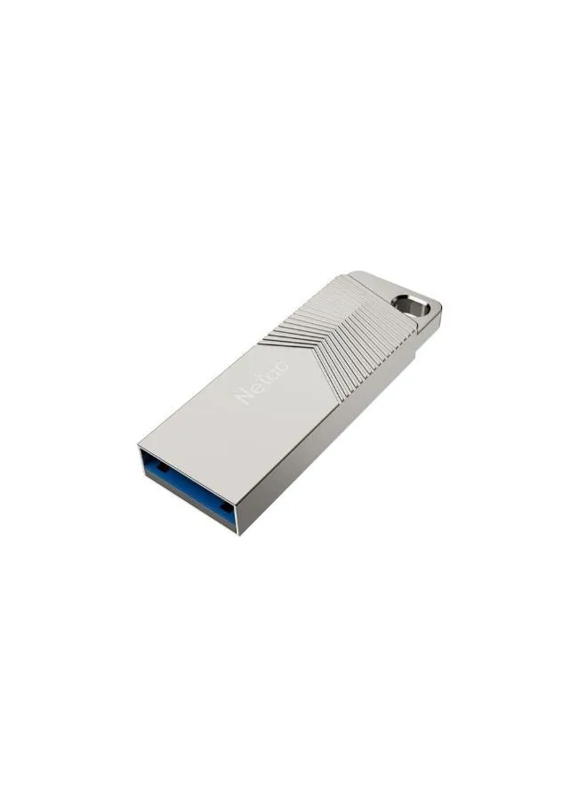 محرك أقراص فلاش USB 3.2 عالي السرعة من Netac UM1 بسعة 64 جيجابايت باللون الفضي-1