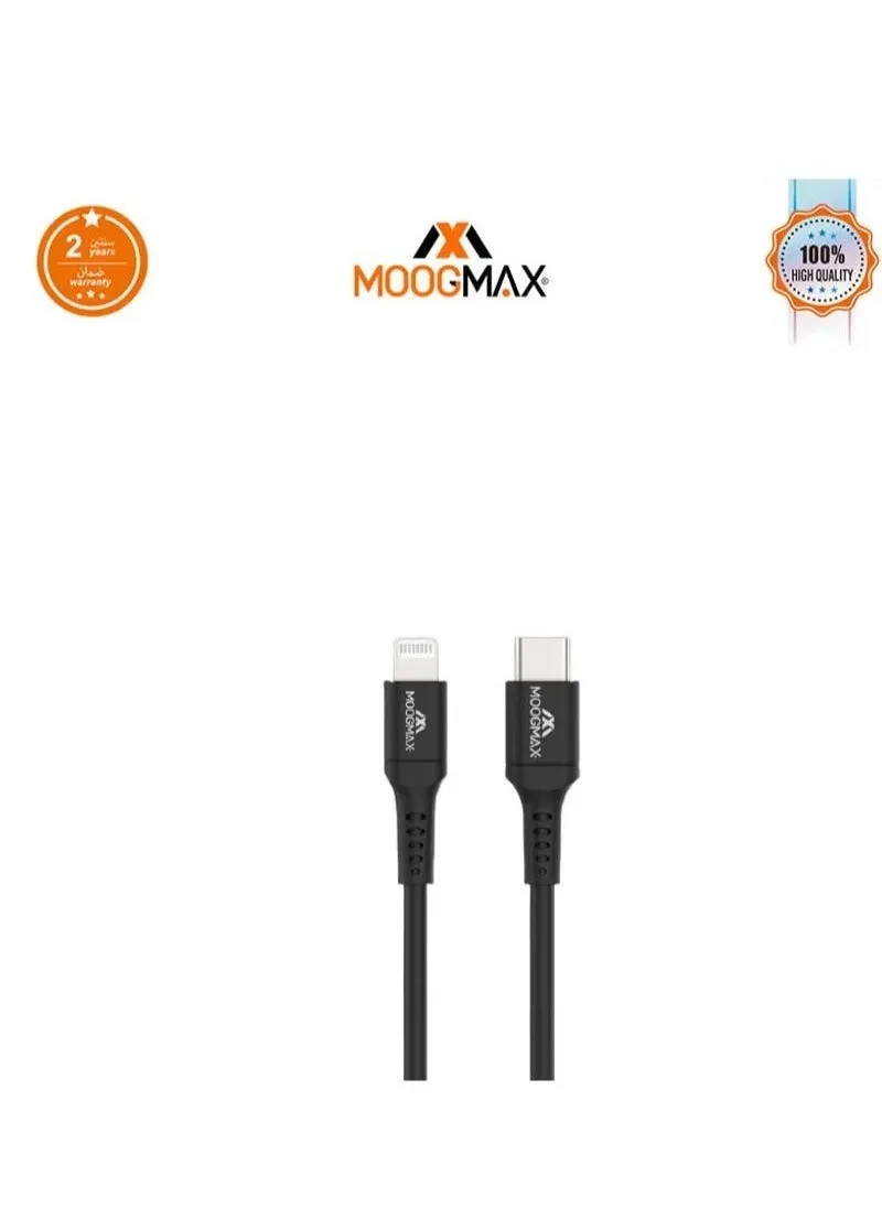 New iPhone Cable Type C Certified by Apple Black-2