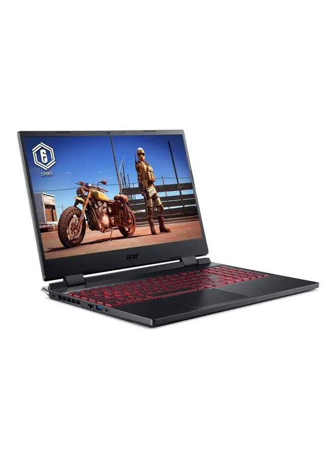 نيترو 5 AN515-58-705D (NH. QFMEM.005) لاب توب للألعاب بشاشة 15.6 بوصة ، معالج كور i7 - 12700H / ذاكرة وصول عشوائي 16 جيجابايت / 512 جيجابايت إس إس دي / بطاقة رسومات انفيديا جي فورس ار تي اكس 3060 سعة 6 جيجابايت / بدون ويندوز الإنجليزية/العربية أسود-2