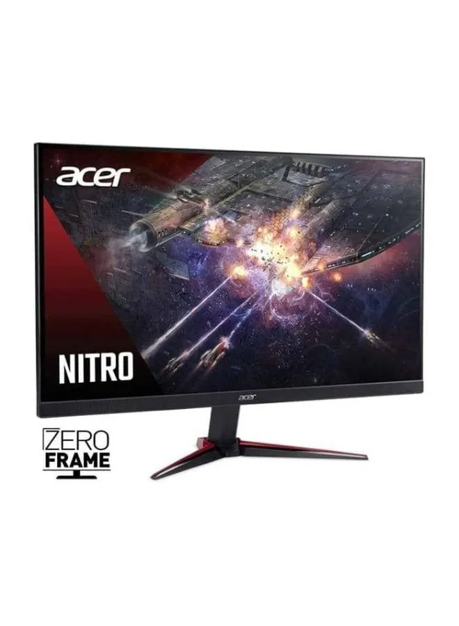 شاشة Nitro VG240Y LED للألعاب مقاس 23.8 بوصة بدقة FHD (1920x1080)، تقنية لوحة IPS، وقت الاستجابة 0.5 مللي ثانية، معدل التحديث 180 هرتز، DisplayHDR 10، تقنية AMD FreeSync Premium، ZeroFrame، مكبرات صوت مدمجة-2