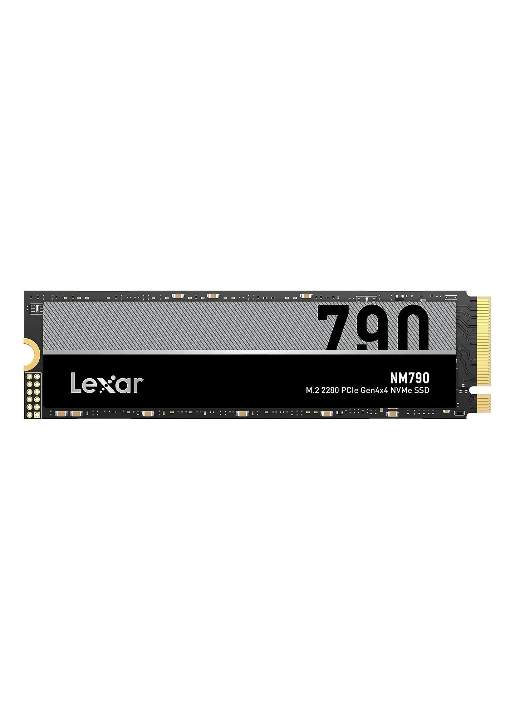 NM790 SSD، M.2 2280 PCIe Gen4x4 NVMe 1.4 SSD داخلي، قراءة تصل إلى 7200 ميجابايت/ثانية، كتابة تصل إلى 4400 ميجابايت/ثانية، محرك أقراص الحالة الصلبة الداخلي لأجهزة PS5، الكمبيوتر الشخصي، الكمبيوتر المحمول، اللاعبين، المحترفين LNM790X001T-RNNNG-1