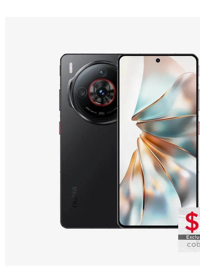 هاتف Nubia Z60S Pro سعة 16 جيجابايت + 1 تيرابايت باللون الأسود الإصدار العالمي-1