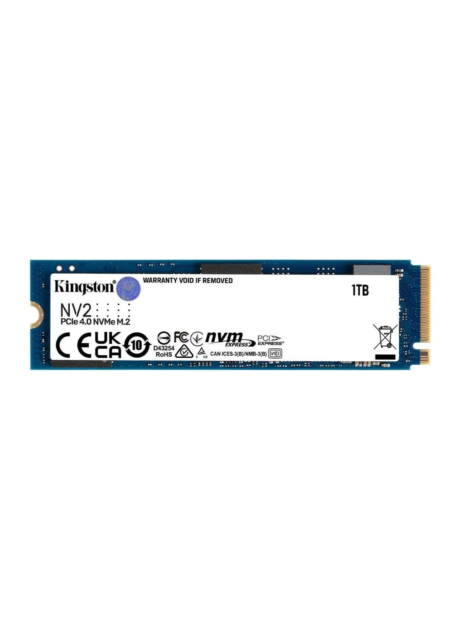 NV2 1 تيرابايت M.2 2280 NVMe SSD داخلي، سرعة قراءة تصل إلى 3500 ميجابايت/ثانية / سرعة كتابة 2100 ميجابايت/ثانية، أداء Gen 4x4 NVMe PCIe، تشغيل اهتزاز 2.17 جيجا بايت، 320 تيرابايت | SNV2S/1000 جرام-1